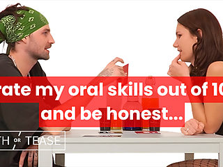 Ersties - Truth Or Tease 2 - Luke and Elisss Play Risky Card Game (Ep 1 of 3)