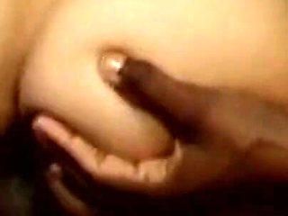 Busty Brunette MILF Dripping From BBC Pounding