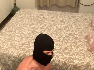 Masturbation when the maid is at home