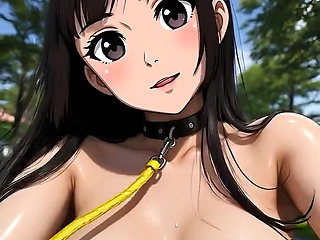 POV of Pleasing Your Big Breast Stepdaughter in Public Park