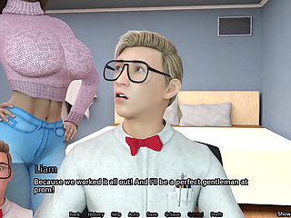 Sexbot #35 - Public Prom Fucking with Tight Spinner