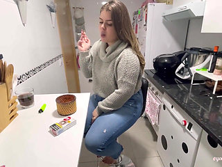 Smoking in kitchen