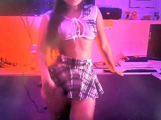 Stepsister Showed Me Her New Outfit, I Couldn't Stand the Horniness and Fucked Her