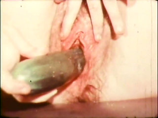 Sweet young vintage girl take a big cock