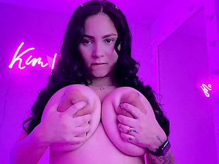 Hottest brunette solo webcam masturbation 2