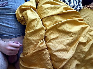 I Share a Bed with My Stepsister and Hear the Sounds of Sex Through the Wall. We Can't Sleep and Fucking Until I Creampie Her