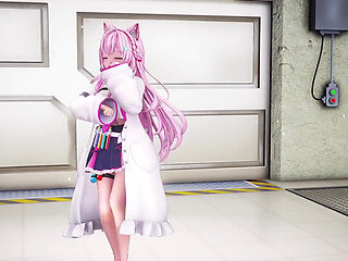 Sexy Girl Dancing in Cute Panties