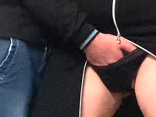 Uff!!! Some Stranger Dirty Fingers Rubbed My Pussy in German Subway