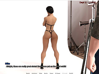 Sinful Success - gameplay - roleplay - taboo - mike studio's  - 1st shoot with lingerie