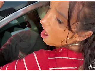 Little Slut On Show Gets Fucked On The Side Of The Road - Facial - Amateur - Bella Tina And John Stwo