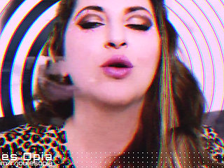 Plexiglass Kisses Lipstick Fetish Asmr