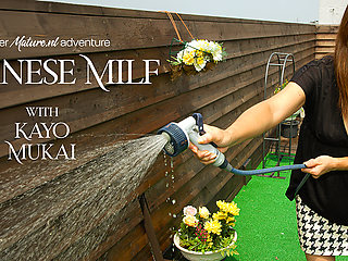 Japanese Milf Kayo Mukai Gets Her Hairy Pussy Penetrated After Job Interview