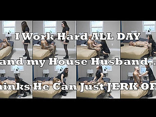 Natasha Grey Catches Husband Jerking Off - Humiliation & Dirty Talk MILF