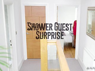 Shower Guest Surprise With Danny D, Asia - Brazzers