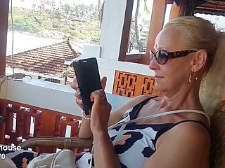 Mature Blonde Wife Enjoys Sex After Walk