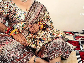 Bhabhi Anal Sex Hindi Audio - Karwachauth Special with Big Ass Desi Aunty Hard Fucked