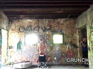 French Pornstar Fucked Outdoor by Stepdaddy