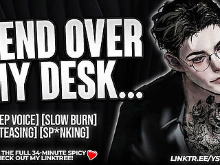 YSF Professor Spanks Your Ass Raw - Male Dom Moaning & Dirty Talk