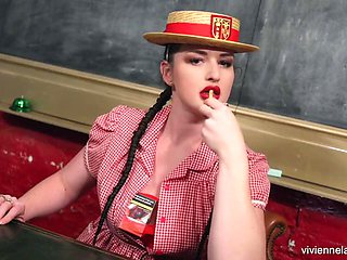 Vivienne LAmours Smoking POV Classroom BDSM JOI Domination