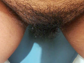 Hot indian aunty pissing in bathroom suddenly video take