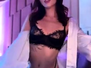 Wild Girl Brunette Solo Masturbation