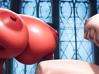 Hot Demon Women Bouncing Huge Boobs (ai Animation)