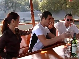 Sex on a boat: Blowjob, Stripchat  Public Porn