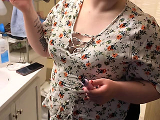 Married Interracial Couple Have Some Fun Outdoors