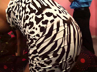 Babysitter Fucks John and Ashley for a Free Room