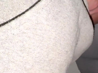 She Lets a Stranger Touch Her Ass and She Grabs His Hard Cock