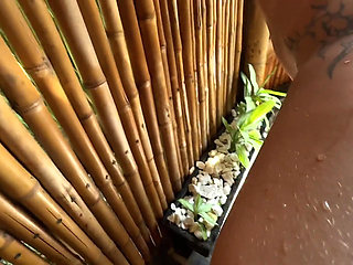 My Best Friend Spies on Me Showering and We Fucked When I Caught Him!