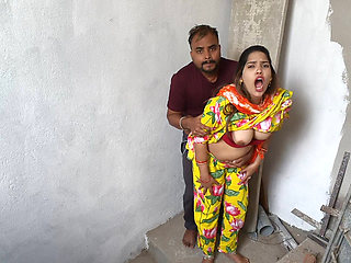 Secret Sex and kissing scenes boobs press in outdoor village