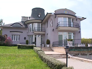 Hot maid gets her asshole laid hard by huge cock