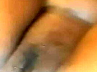 Ebony babe with perfect ass gets wild piss play with BBC