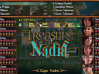 Treasure of Nadia Booty Calls Sex Game Play [part 01] Nude Game [18+] Porn Game