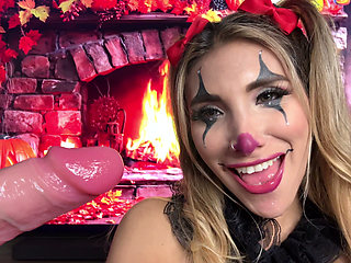 POV: Harley Quinn sucks your cock!