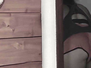 Hotwife Quick Blowjob for Neighbor at Home