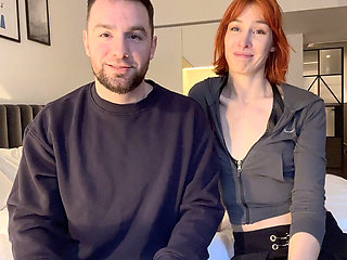 Sex Shop Trip Leads to Tall Skinny Redhead MILF Takes Big White Dick Ass to Mouth