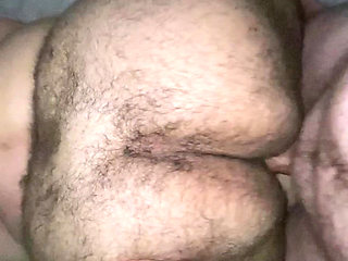 Fucking Hairy Slut From Behind Making Them Cream on on White Cock
