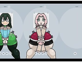 Fapwall [rule34 Hentai Game] Sakura From Naruto Is Taking 6 Penis At Once