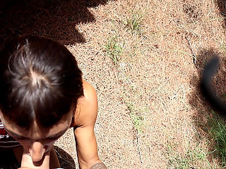 Public Sex Adventure in the City Woods