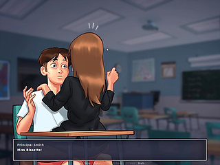 I kiss my Petite French Teacher in class in Summertime sagaI kiss my Petite French Teacher in class in Summertime sagaI kiss my