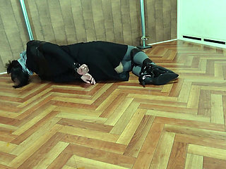 The Targeted Office Lady Was Tied up with Tape