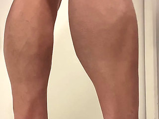 I forgot to put lotion, so I'll have to do this again