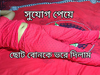 Real Indian Stepsister helps stepbrother cum quickly in her panties while parents wait outside