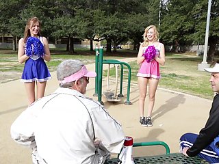 Young Alexa Grace gets naughty with MILF Molly in a wild amateur sesh