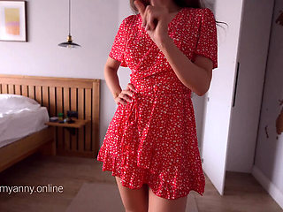 Stepsister Seduces Me With Her Tight Pussy While Trying On Outfits - Cowgirl & Cumshot POV