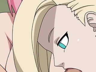 Naruto Rails His Dream Team - Hinata’s Soft Boobs, Ino’s Tight Body & Sakura’s Attitude