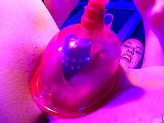 Sam's massive melons tease with pleasure toys; a horny MILF indulges in naughty self-pleasure
