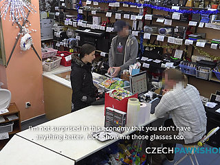 The MILF with the skis (CzechPawnShop)